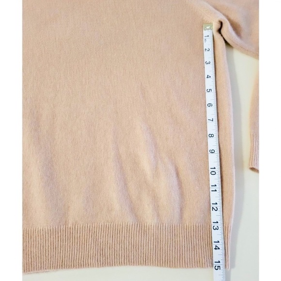 Club Room Estate Cashmere V-Neck Men's Sweater Tan XL - Picture 7 of 11